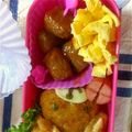 四つ子ママ's cooksnap of when they made 簡単！キャラ弁当☆薄焼き卵アレンジ♪.