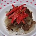 ront☆'s cooksnap of when they made ☆簡単な牛丼♪豚丼♪☆.