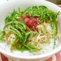 くまやっこ's cooksnap of when they made 梅ぇ～ジャコしそたっぷり丼★.