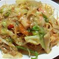 たんたん　's cooksnap of when they made カレー皿うどん♪♪.
