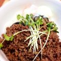 マカロニ公爵's cooksnap of when they made 簡単！STKG☆ひき肉そぼろ卵かけ飯.