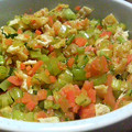 しっぽぅ's cooksnap of when they made カブの葉と油あげの炒めもの.