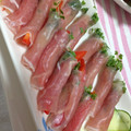 ぽんぽこふぅ's cooksnap of when they made 簡単☆かいわれ生ハム巻き.