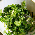 umeko0719's cooksnap of when they made キュウリとワカメの酢の物.