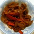 根菜好き's cooksnap of when they made 豚肉と玉ねぎの炒め物☆.