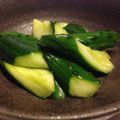 pirokoo's cooksnap of when they made キュウリの梅昆布茶漬け.