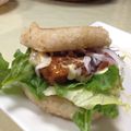 モモちゃん大好き♡'s cooksnap of when they made 簡単！ライスバーガー♡てりやきチキン♪.