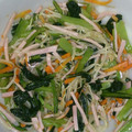 瑠結ママ's cooksnap of when they made ＊小松菜ともやしの香味和え＊.