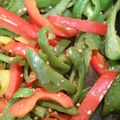 afronami's cooksnap of when they made ＊お弁当に＊ピーマンのきんぴら＊.