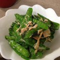 zhlovesck's cooksnap of when they made 絹さやのツナマヨぽんっ♪.