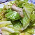 ktoku3's cooksnap of when they made 鶏ももとキャベツの塩麹炒め。.