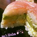 anochi。's cooksnap of when they made 生ハム・アボカドで☆ま～るい押し寿司.