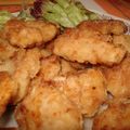 Mauschen's cooksnap of when they made 美味しい！ささみの辛子醤油から揚げ.