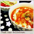 いくちゃん★'s cooksnap of when they made 野菜たっぷりトマトスープ♪.