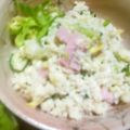 ユーロン's cooksnap of when they made ハムときゅうりのおからサラダ（九陽）.