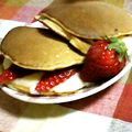 natsukori's cooksnap of when they made 苺どらやき.
