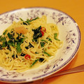 マホイ族の村長's cooksnap of when they made 明太子とほうれん草の和風スパゲティ.