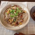 caca♪♪♪'s cooksnap of when they made たっぷりにらとピーナッツのエスニック炒飯.