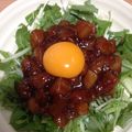 masae0121's cooksnap of when they made お家ＤＥ居酒屋☆サラダ風ユッケ.