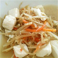 hinaeri's cooksnap of when they made 簡単*ごぼうと豆腐の卵とじ*.
