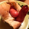すみれの's cooksnap of when they made HBで❤手抜きウィンナーパン（早焼き）.