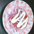 あざらしの赤ちゃん's cooksnap of when they made 簡単☆赤玉ねぎ☆梅マヨ和え＆ごま油和え.