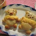 miyuki12's cooksnap of when they made 全粒粉＆上新粉deふんわりバンズ✿.