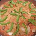 海翔るおん's cooksnap of when they made シーフードミックスde簡単♡魚介パエリア.