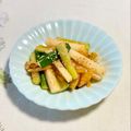 コムギ大好き's cooksnap of when they made ピリ辛！大根と胡瓜の味噌キムチ和え♪.