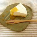 minakoキッチン's cooksnap of when they made 100円均一型deレアチーズケーキ.