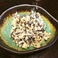 Mackn's cooksnap of when they made ◆簡単レンジ里芋とひじきの醤油マヨ和え♪.