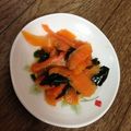 お菓子の国のアリス♠'s cooksnap of when they made にんじんとわかめの韓国風サラダ.