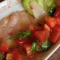 でん２１８'s cooksnap of when they made 【家飲み簡単】トマトグレフルカルパッチョ.