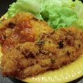 kookuro's cooksnap of when they made ミラノ風ささみカツレツ.