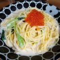 くまぴこ222's cooksnap of when they made ♫ワンポットで♡絶品きのこクリームパスタ.