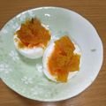 えりこ82☆'s cooksnap of when they made *ポリポリカレーのゆで卵*.