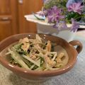 ダッフィーニーうに's cooksnap of when they made 水菜と油揚げのマヨポンサラダ♪.