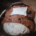 kazz72's cooksnap of when they made アーモンドチョコのカンパーニュ.