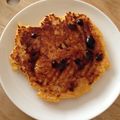あべまっこ's cooksnap of when they made HB失敗硬いパンのパン粉でふわパンケーキ.
