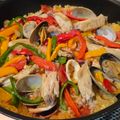 m's cooksnap of when they made フライパンで簡単！我が家のパエリア.