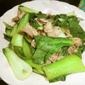 goma1966's cooksnap of when they made お弁当に♪青梗菜のオイスターソース炒め.