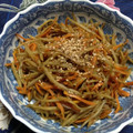 Comiy's cooksnap of when they made きんぴらごぼう.