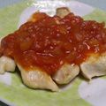 ちくまがわ's cooksnap of when they made チキントマトガーリックステーキ★.