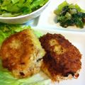 asamiysby's cooksnap of when they made お豆腐たっぷりメンチカツ♪.