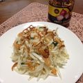 YUKIKI☆'s cooksnap of when they made 大根とフライドオニオンのサラダ.
