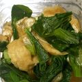 なおちぇん's cooksnap of when they made 油揚げとチンゲン菜の煮浸し.