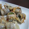 きゅうりのぬかづけ's cooksnap of when they made たちうおの天ぷら≪梅しそ風味≫.