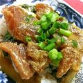 羽尼うに's cooksnap of when they made 鰹の胡麻タレ丼.
