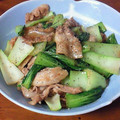 じゅん♪'s cooksnap of when they made 時短！豚バラ肉と青梗菜の炒め.