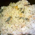 ciao_3yoshi's cooksnap of when they made わらびと干しエビの中華風味炊き込みご飯.